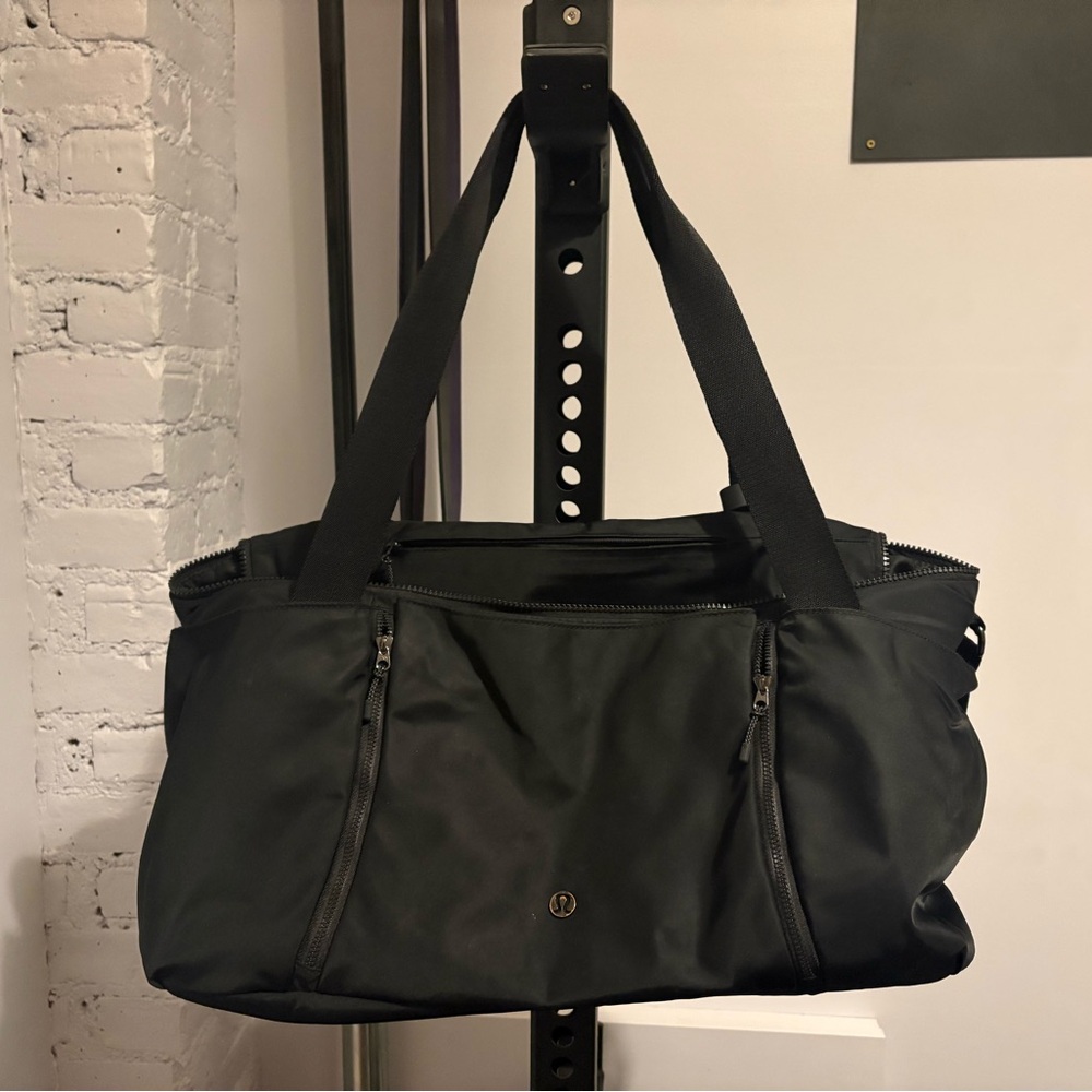 Lululemon Weekender Black Tote Bag